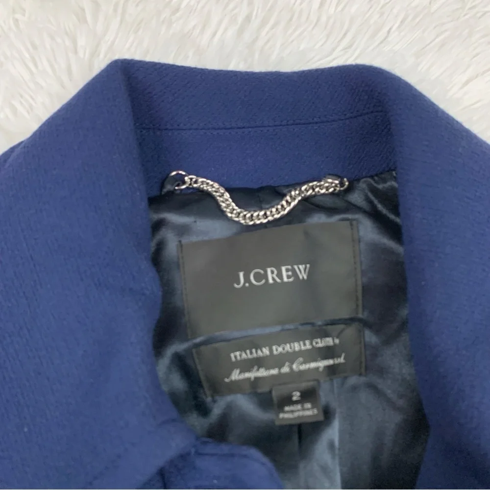 J Crew Classic lady day coat in Italian double-cloth wool with Thinsulate - Picture 11 of 11